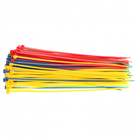 Viazacia páska 200x3,6mm 100ks farebná nylon