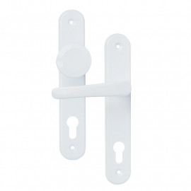 Kľučka MICHAELA 90 kľučka/guľa neotočná vložková Biela