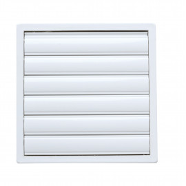 Mriežka ventilačná 125R Biela