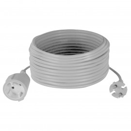 Predlžovačka 1x10m 230V biela