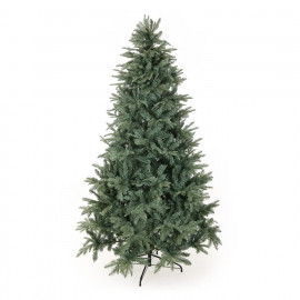 Umelý vianočný stromček 3D Strieborná Jedlička 210 cm