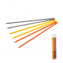 Náhradné tuhy farebné 1bal/6ks