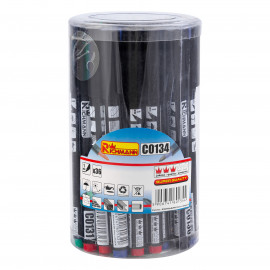 Permanentný označovač hrubý mix farieb 36ks