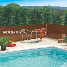 Sieť tieniaca TOTALTEX 2x10m hnedá