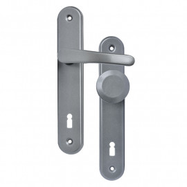 Kľučka MICHAELA 72 kľučka/guľa otočná kľúčová Grafitová