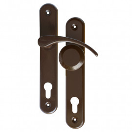 Kľučka VIOLA 72 kľučka/ guľa ľavá vložková Hnedá