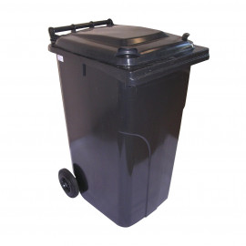 Kontajner na odpad PVC 240L čierny