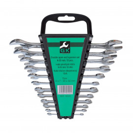 Kľúče vidlicové v plastovom držiaku sada 12 dielna