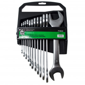 Kľúče vidlicové v plastovom držiaku sada 12 dielna