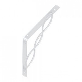 Konzola splietaná biela 150x150mm