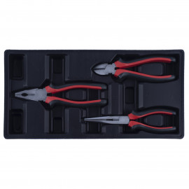 Kliešte sada 3 diely PVC pláto