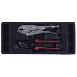 Kliešte sada 2 diely PVC pláto