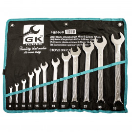 Kľúče v textilnom obale očkoploché sada 12 dielna