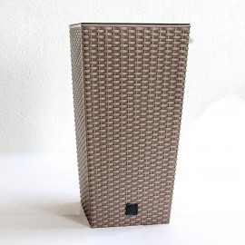 Kvetináč RATO square mocca 20x20x38cm