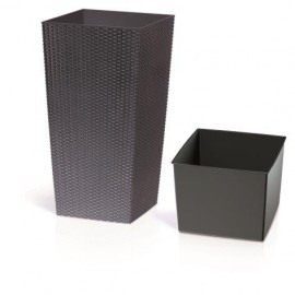 Kvetináč RATO square antracit 20x20x38cm