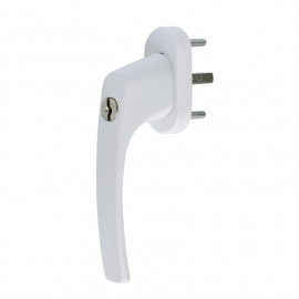 Kľučka PLUTO - Eco Hnedá euro okenná