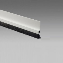 Lišta dverová samolepiaca štetinová biela