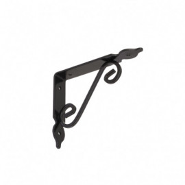 Konzola ozdobná čierno-strieborná 190x140mm