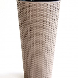 Kvetináč RATO tubus mocca 30x57cm