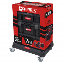 Set boxov QBRICK TWO Cart s podvozkom 7v1
