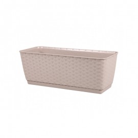 Kvetináč RATOLLA P mocca 30x12x13cm