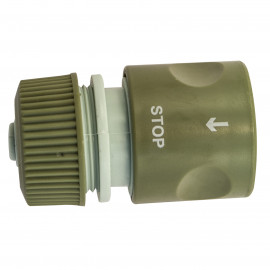 Rýchlospojka plastová so stop ventilom 3/4