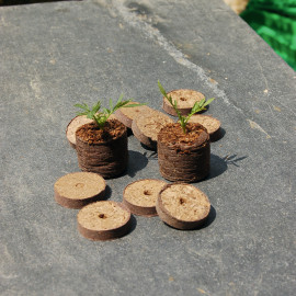TURBA pestovateľská 25ks o4cm BIO