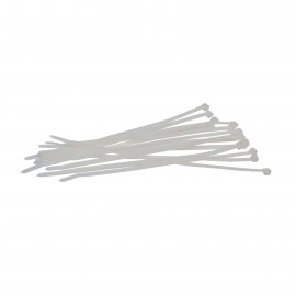 Viazacia páska 500x7,6mm 50ks biela nylon