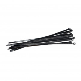 Viazacia páska 500x7,6mm 50ks čierna nylon