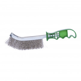 Kefa nerez vlnitá 270mm PVC rukoväť