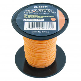 Špagát 50m 1,7mm oranžový