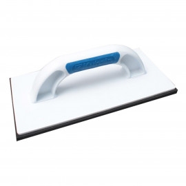 Hladítko plast 140x280mm čierna guma