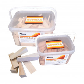 Kliny montážne 100x25x16-1mm 120ks