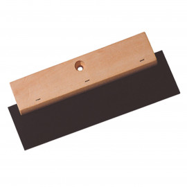 Stierka drevo s tvrdou gumou 180mm