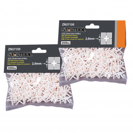 Plastové kríže 3mm 150ks