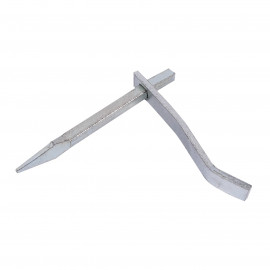Murárska skoba zinková 140x10mm