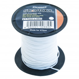 Špagát 50m 1,7mm biely