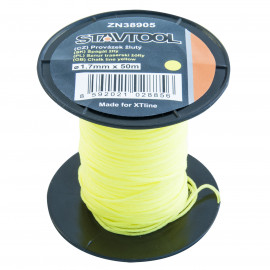 Špagát 50m 2mm žltý
