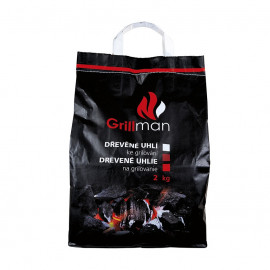 GRILLMAN Drevené uhlie 2 kg