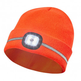 Čiapka so svetlom oranžová