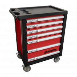 Vozík montážny 690x465x970 mm plný