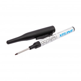 Permanentný označovač hĺubkový s pouzd. čierny