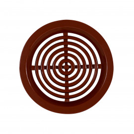 Mriežka vetracia hnedá kruhová | 50 mm (1bal/4ks)