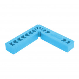 Uholník montážny plastový 150x150mm