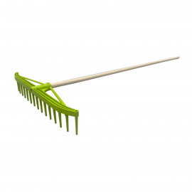 Hrable plast na seno s násadou | 1600 mm