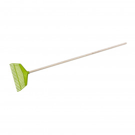 Hrable plast švédske s násadou | 1400 mm