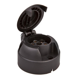 Zásuvka na prívesný vozík PVC 7 pin
