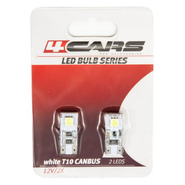 Autožiarovka 2LED 12V CANBUS 5050SMD T10