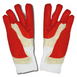 Rukavice REDWING povrstvené latexom veľkosť 10
