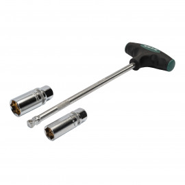 Kľúč magnetický na sviečky 3/8